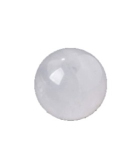 天然水晶球 原石白水晶 擺件 2CM